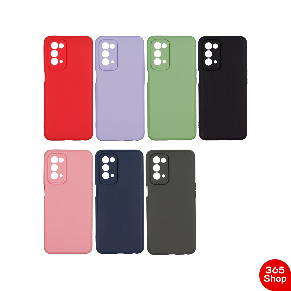 เคส Oppo A74 5g เคสซิลิโคนนิ่ม กันกล้อง สีพาสเทล Tpu หนา 365shop