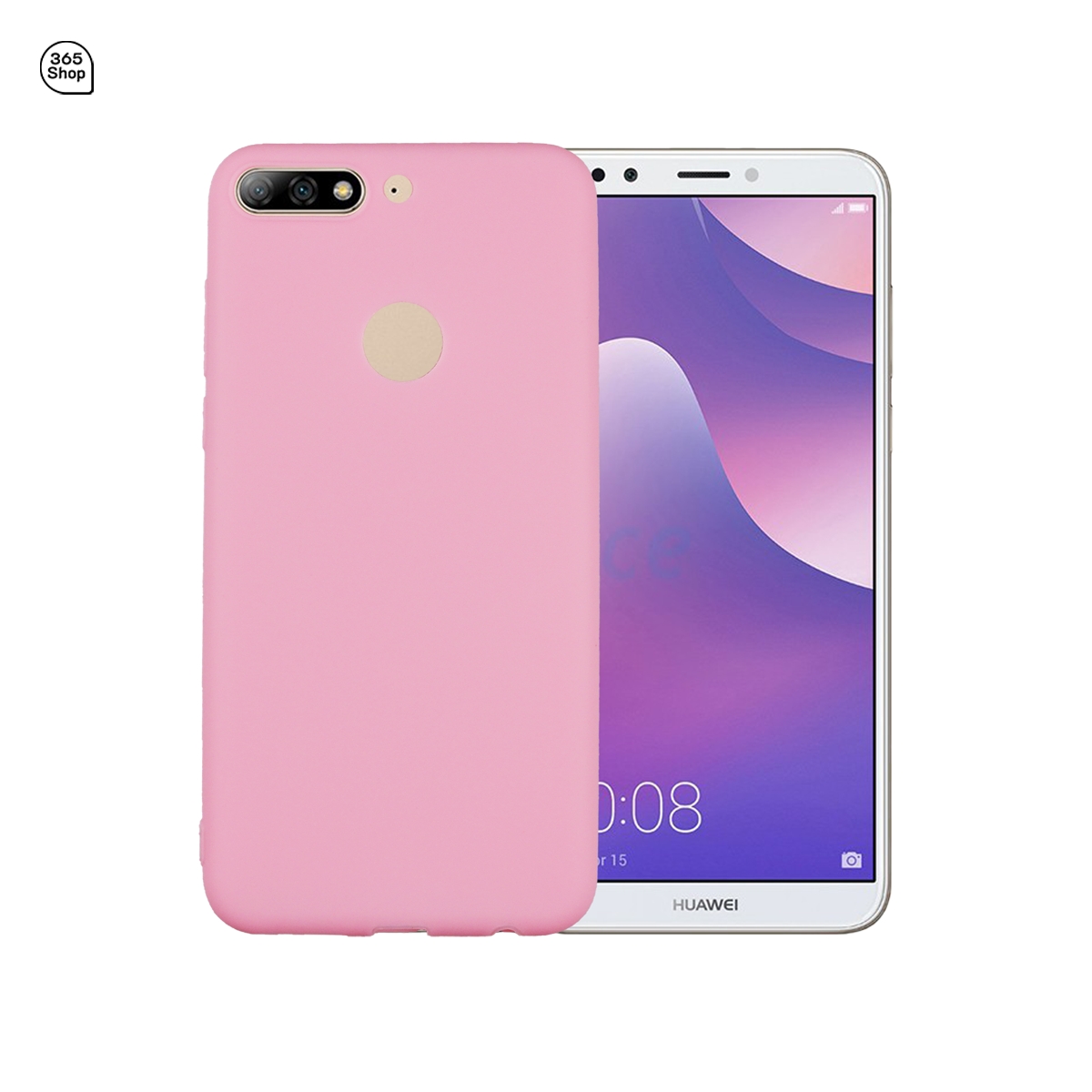 เคส Huawei Y7 Pro 2018 หัวเว่ย วาย7 โปร 2018 เคสซิลิโคนนิ่ม สีพาสเทล Tpu บาง 365shop